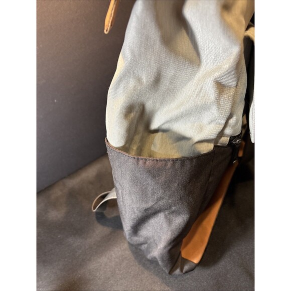 New Orvilly Laptop Tote Backpack Purse for Women Light & Dark Gray Great Bag - Picture 16 of 16